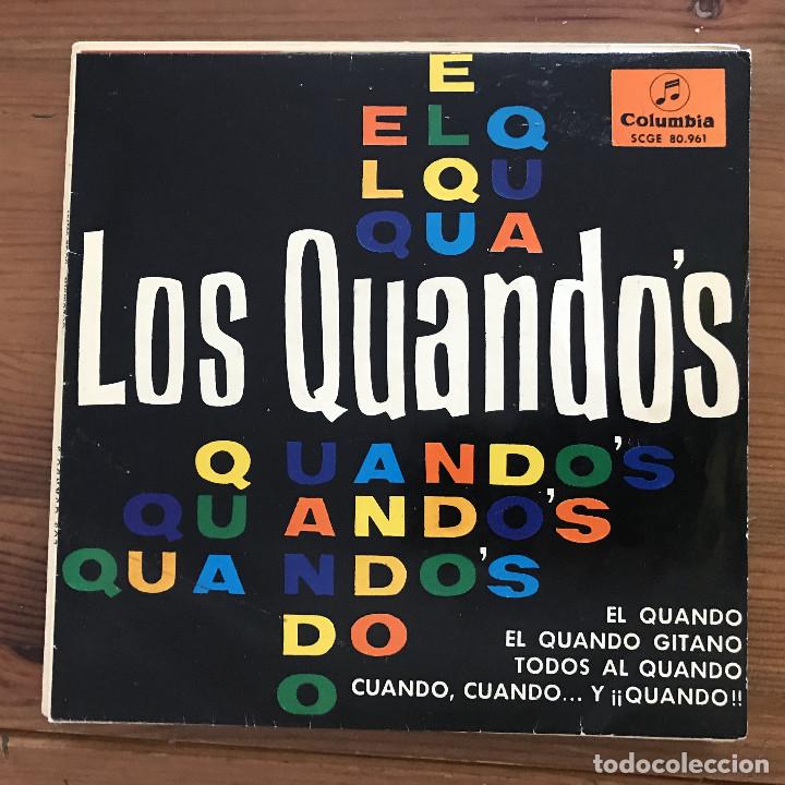 Disques de vinyle: QUANDO'S - EL QUANDO - 7'' EP COLUMBIA SPAIN 1965