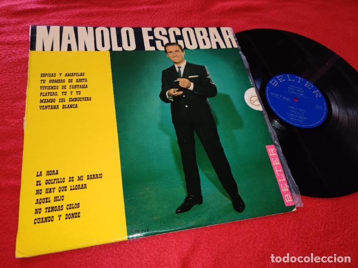 Discos de vinilo: MANOLO ESCOBAR LP 1966 BELTER - Foto 1