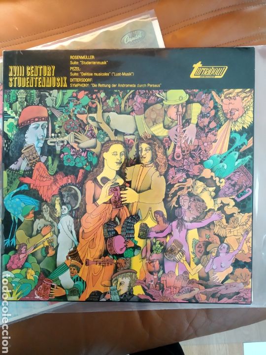 Dischi in vinile: Rosenm&uuml;ller/ Pezel / Dittersdorf - XVIII Century Studentenmusik (Turnabout - TV 34274, US)
