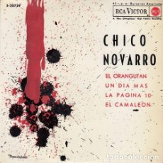 Discos de vinilo: CHICO NOVARRO - EL ORANGUTAN + EL CAMALEON + 2 - EP DE VINILO EDICION ESPAÑOLA CUMBIA #