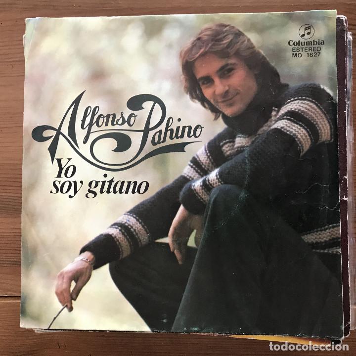 Disques de vinyle: ALFONSO PAH&Iacute;NO - YO SOY GITANO - SINGLE COLUMBIA 1978
