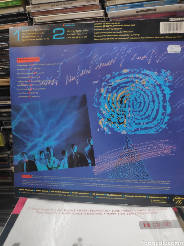 Discos de vinilo: Man jumping world service - Foto 2
