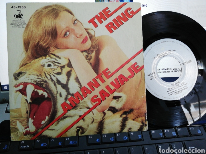 Discos de vinilo: The ring single savage lover Espa&ntilde;a 1980 - Foto 1