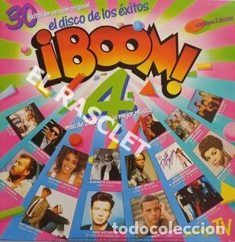 Discos de vinilo: MAGNIFICO DOBLE LP - EL DISCO DE LOS EXITOS !BOOM! 4 -30 EXITOS EN VERSION ORIGINAL - - Foto 1