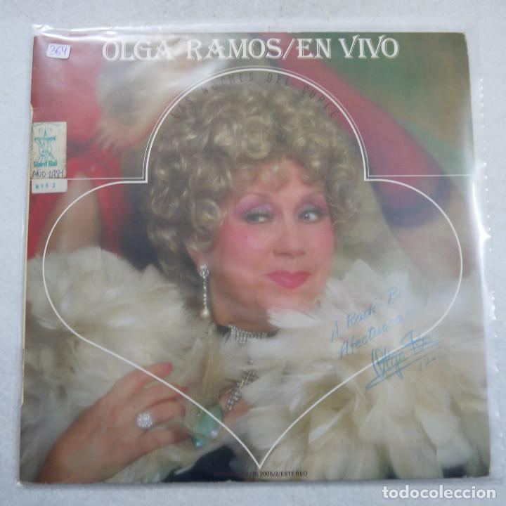 Discos de vinilo: OLGA RAMOS - EN VIVO - LP 1981 - Foto 1