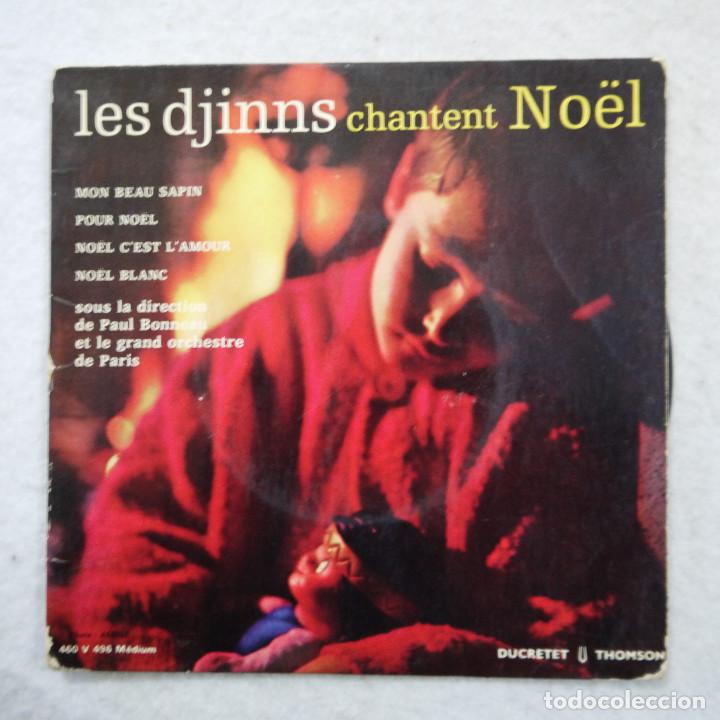 Discos de vinilo: LES DJINNS - CHANTENT NO&Euml;L - EP 1960 - Foto 1