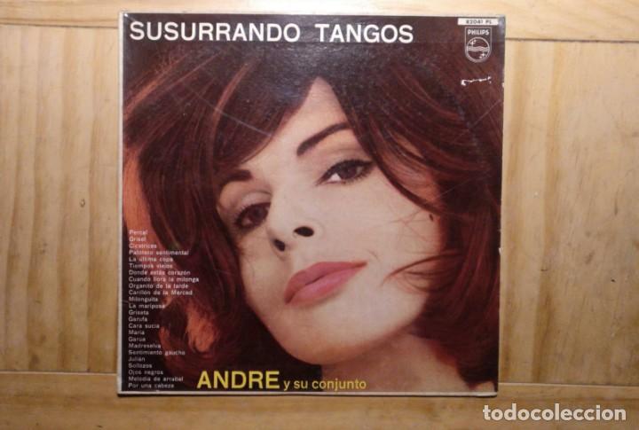Discos de vinilo: Andre Y Su Conjunto - Susurrando Tangos - Foto 2