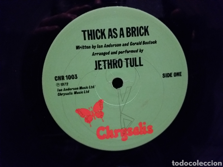 Discos de vinilo: JETHRO TULL THICK AS A BRICK PRIMERA EDICION INGLESA 1972 - Foto 2