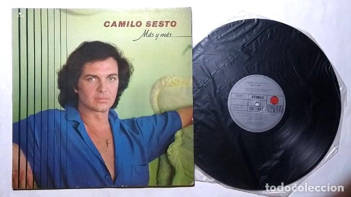 Discos de vinilo: CAMILO SESTO MAS Y MAS LP 1981 IMPORTADO - Foto 1