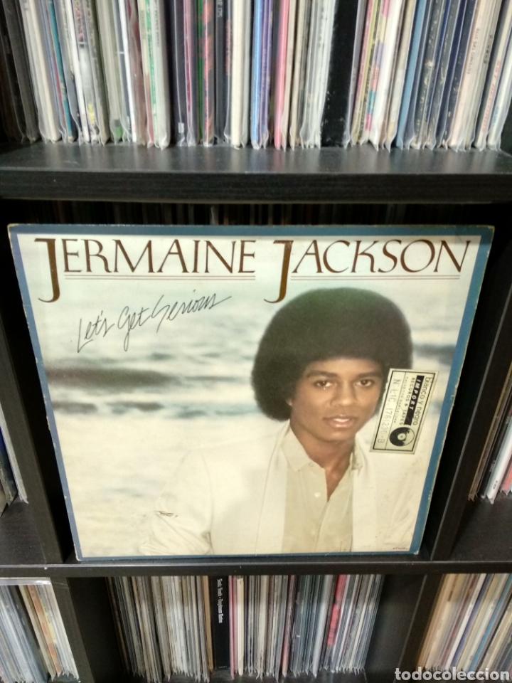 Discos de vinilo: JERMAINE JACKSON, LETS GET SERIOUS - Foto 1