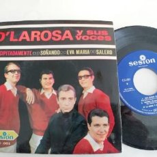 Discos de vinilo: D'LA ROSA Y SUS VOCES-EP PRECIPITADAMENTE +3. Lote 196351913