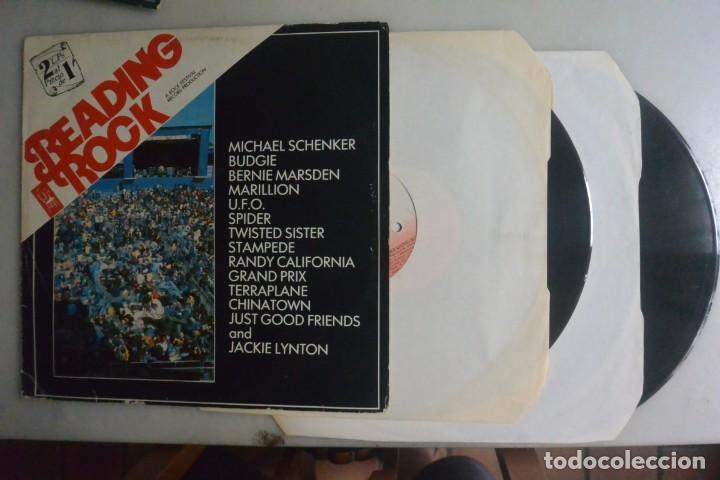 Discos de vinilo: DISCO LP DOBLE READING ROCK, MEAN RECORD 1982 - Foto 1