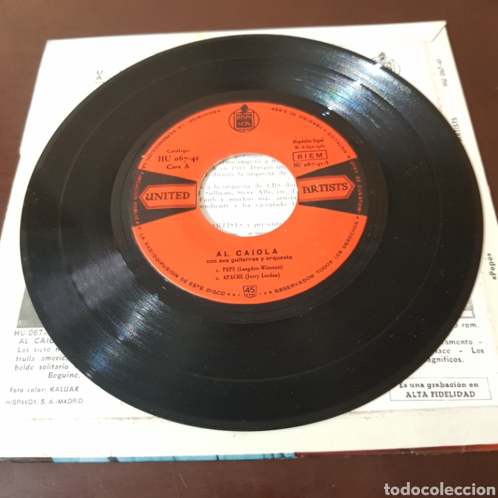 Discos de vinilo: AL CAIOLA CON SUS GUITARRAS Y SU ORQUESTA - Foto 3