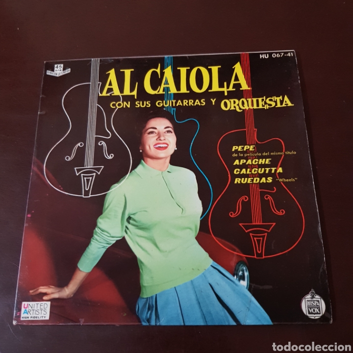 Discos de vinilo: AL CAIOLA CON SUS GUITARRAS Y SU ORQUESTA - Foto 1