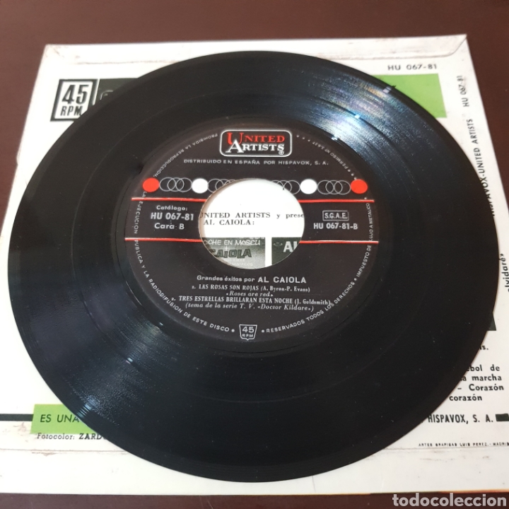 Discos de vinilo: GRANDES &Eacute;XITOS- AL CAIOLA - Foto 4