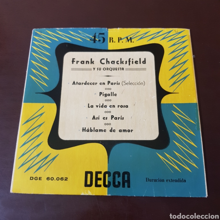 Discos de vinilo: FRANK CHACKSFIELD Y SU ORQUESTA - Foto 1