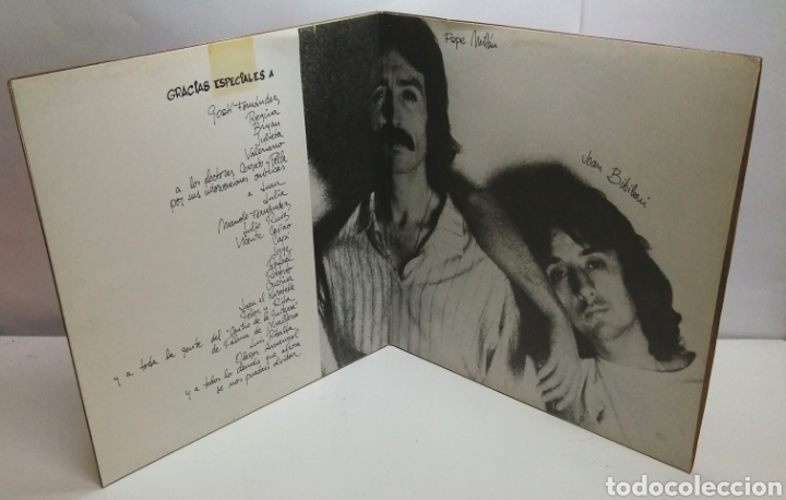 Discos de vinilo: MILAN & BIBILONI (NOVOLA 1976) GATEFOLD - Foto 2