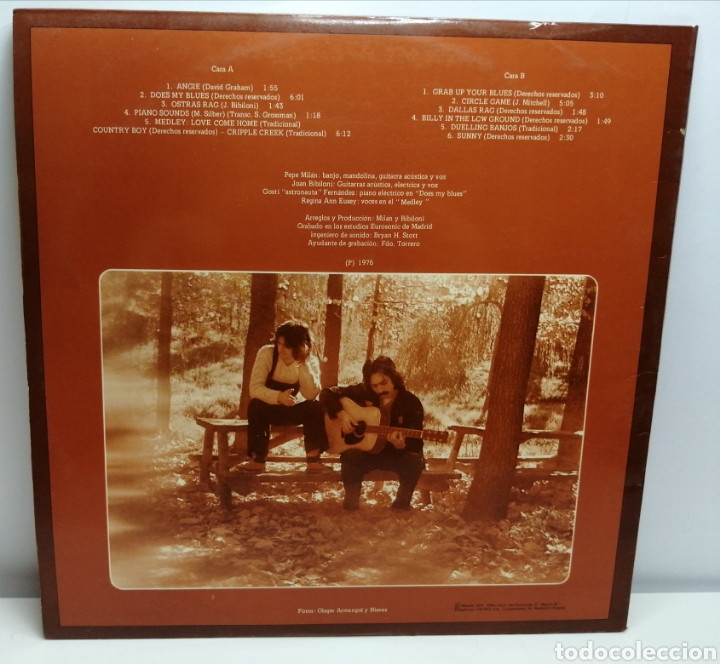 Discos de vinilo: MILAN & BIBILONI (NOVOLA 1976) GATEFOLD - Foto 3