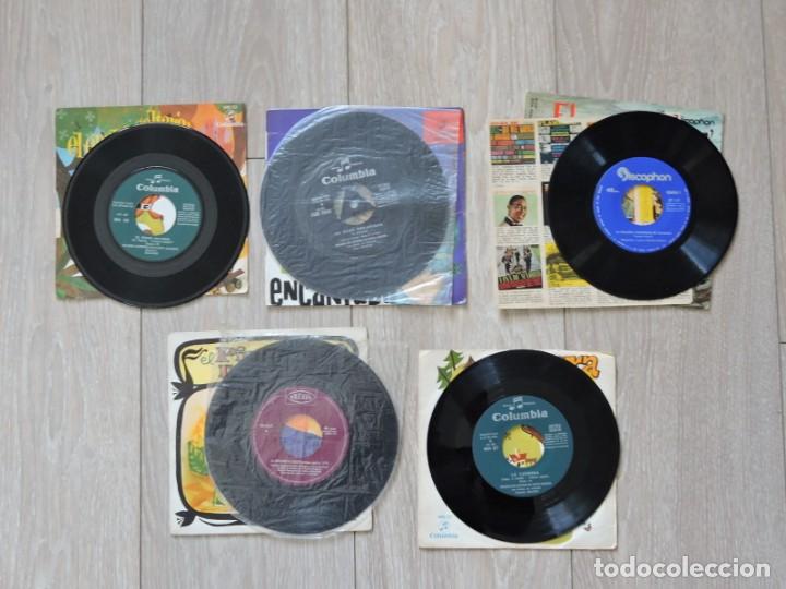 Discos de vinilo: 5 VINILOS SINGLES - CUENTOS INFANTILES - Foto 3
