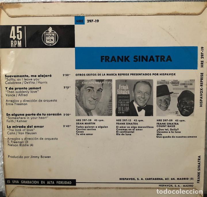 Discos de vinilo: FRANK SINATRA, Ep a 45 rpm - Foto 2