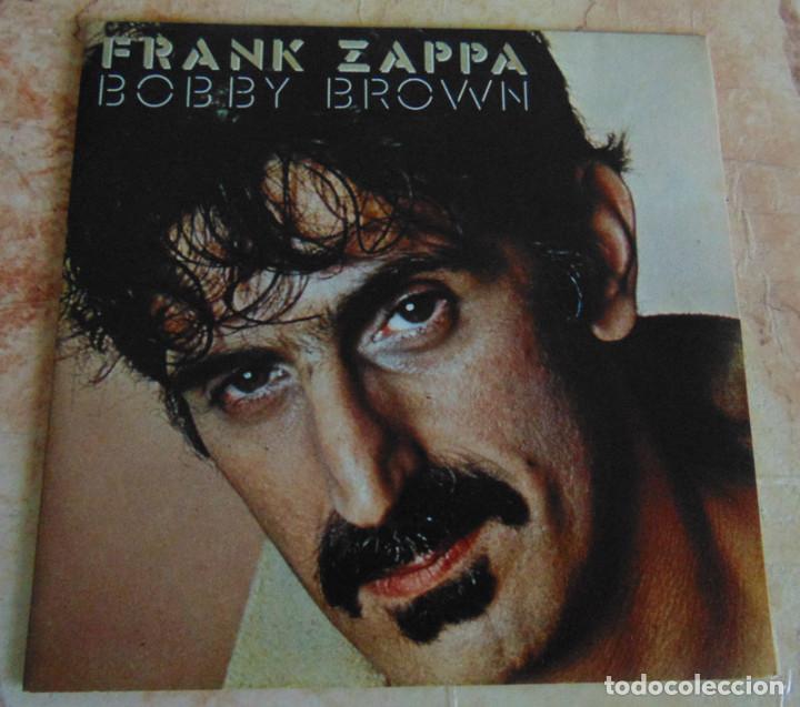 Discos de vinilo: Frank Zappa &ndash; Bobby Brown - SINGLE 1980 - Foto 1