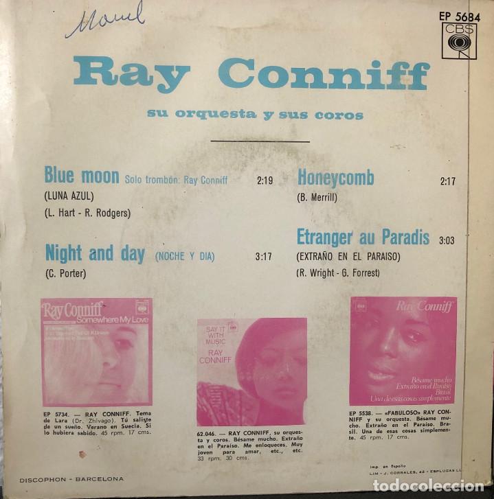 Discos de vinilo: RAY CONNIFF orquesta y coros, EP a 45 rpm - Foto 2