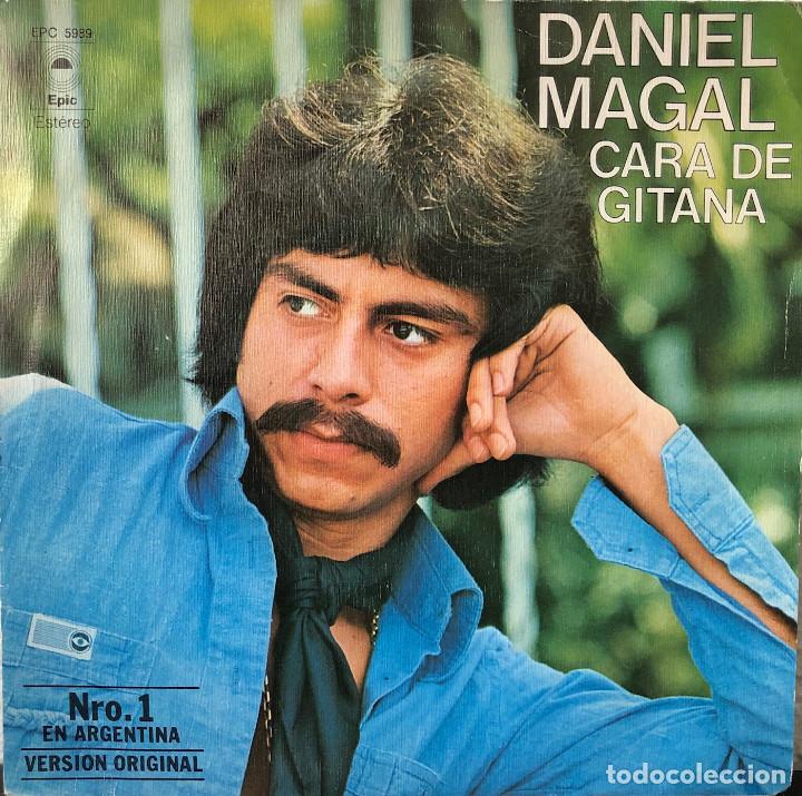 Discos de vinilo: DANIEL MAGAL, Single 45 rpm CARA DE GITANA - Foto 1