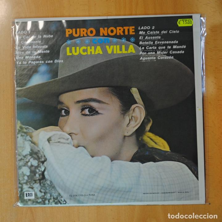 Discos de vinilo: LUCHA VILLA - PURO NORTE - LP - Foto 2
