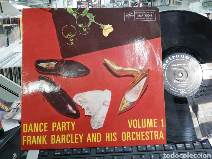 Discos de vinilo: Frank barcley lp Dance party 1960 dinamarca - Foto 1