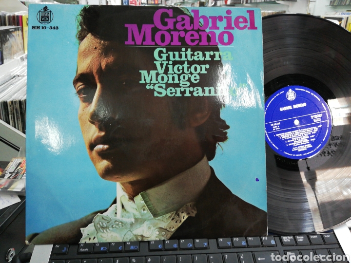 Discos de vinilo: Gabriel moreno lp con serranito 1969 - Foto 1