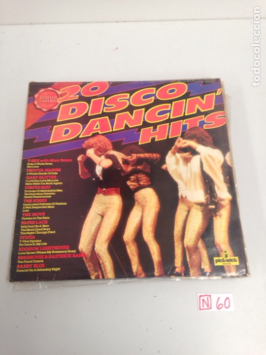 Discos de vinilo: 20 Disco Dancin Hits - Foto 1