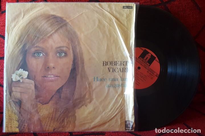 Discos de vinilo: ROBERTO VICARIO ** Hace Una Larga Angustia ** VINILO LP ORIGINAL 1970 URUGUAY