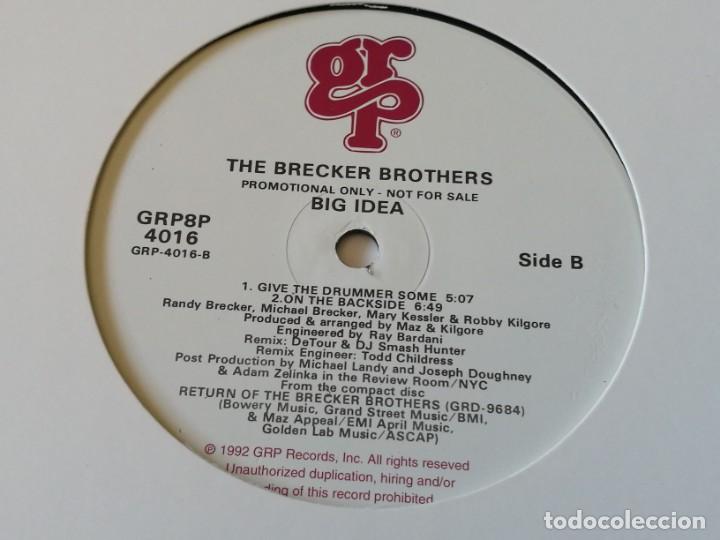 Discos de vinilo: The Brecker Brothers - Big Idea - 1992 - Foto 2