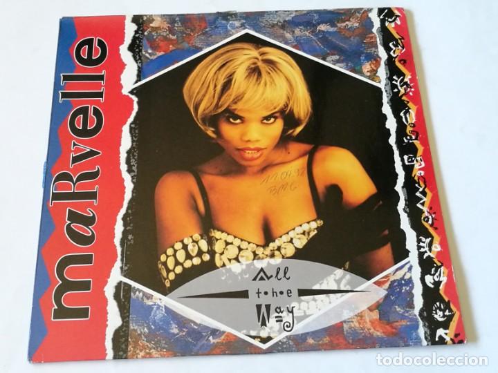 Discos de vinilo: Marvelle - All The Way - 1992 - Foto 1