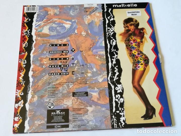 Discos de vinilo: Marvelle - All The Way - 1992 - Foto 2