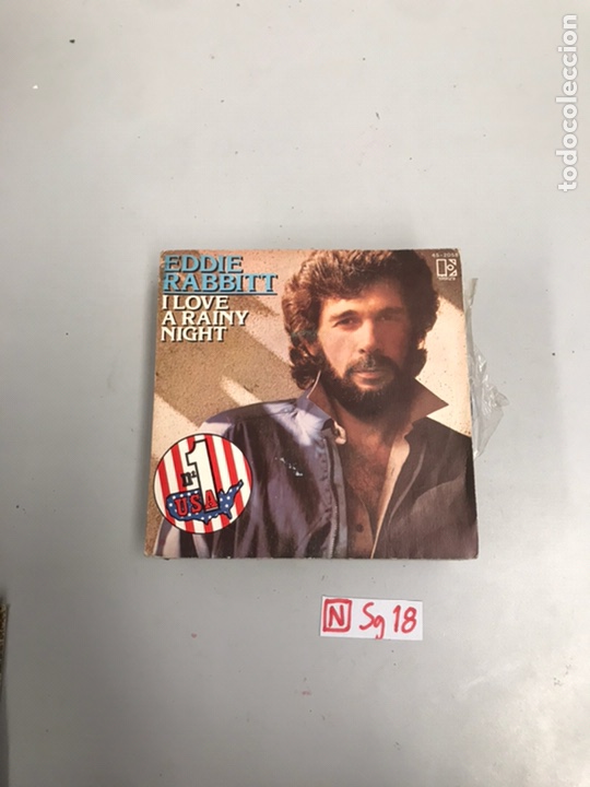 Discos de vinilo: EDDIE RABBITT - I LOVE A RAINY - Foto 1