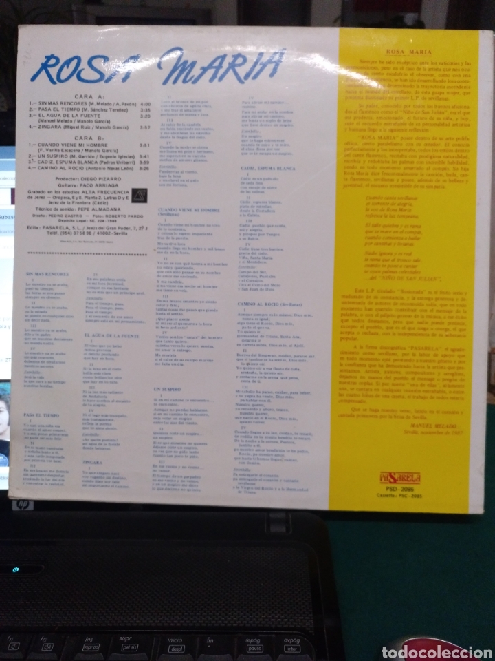 Discos de vinilo: Rosa Mar&iacute;a, ilusionada - Foto 2