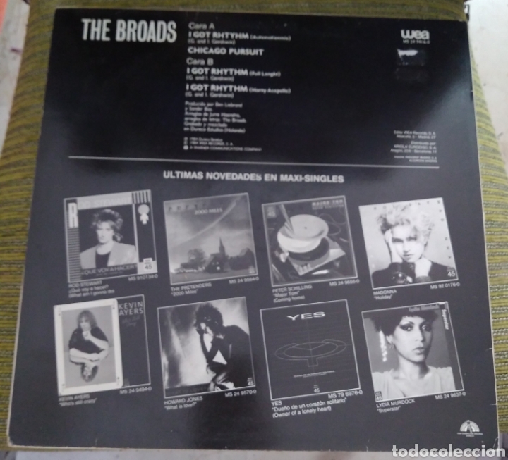 Discos de vinilo: The broads - I got rhytm - Foto 2