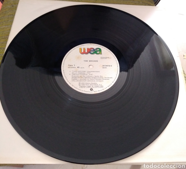 Discos de vinilo: The broads - I got rhytm - Foto 3