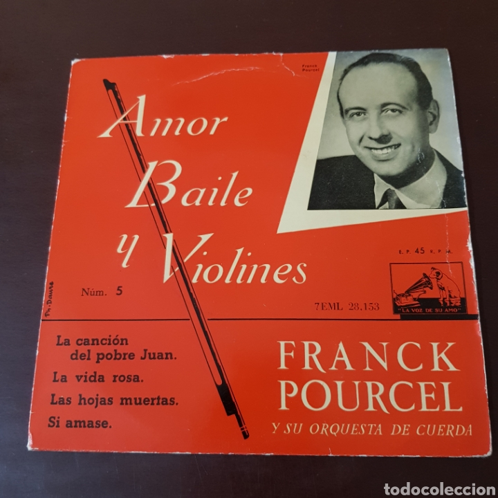 Discos de vinilo: FRANCK POURCEL Y SU ORQUESTA- AMOR BAILE Y VIOLINES - Foto 5