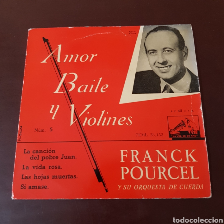 Discos de vinilo: FRANCK POURCEL Y SU ORQUESTA- AMOR BAILE Y VIOLINES - Foto 1