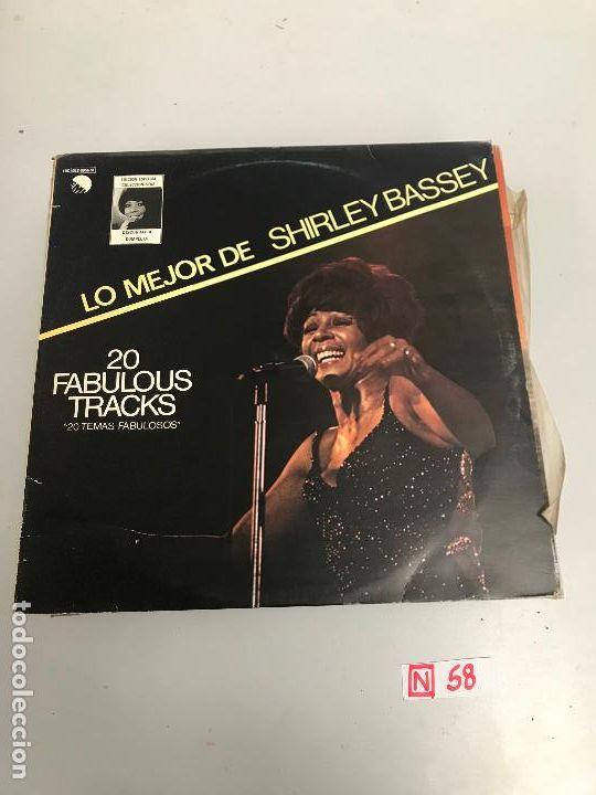 Discos de vinilo: LO MEJOR DE SHIRLEY BASSEY - Foto 1