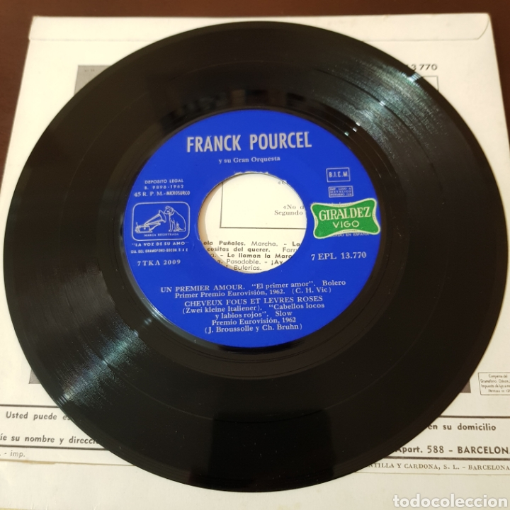 Discos de vinilo: FRANCK POURCEL Y SU GRAN ORQUESTA - Foto 4