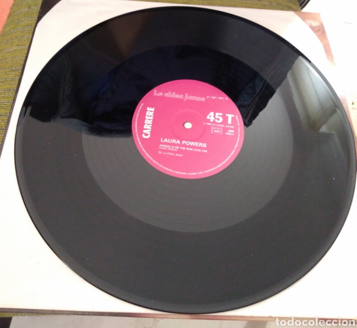 Discos de vinilo: Laura Powers - Animals on The run - Foto 2
