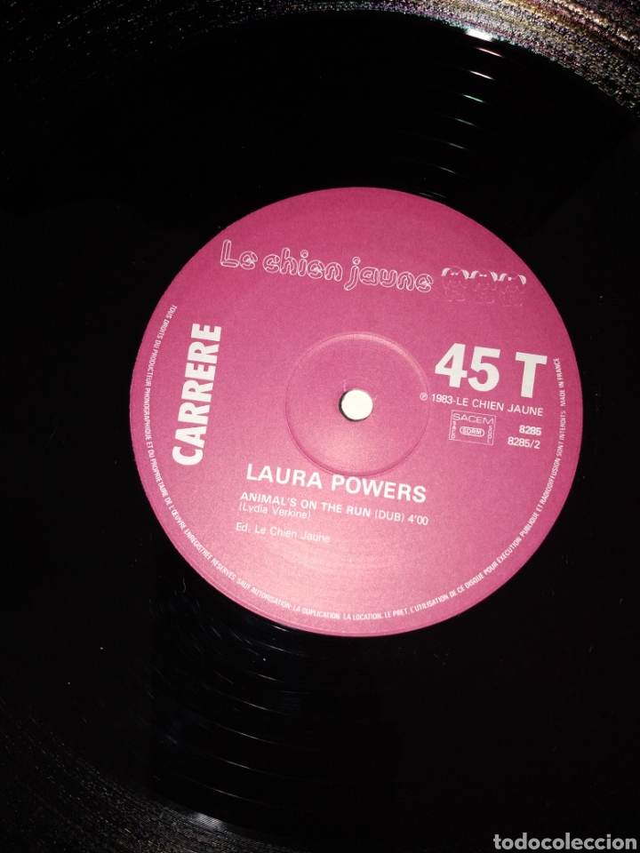 Discos de vinilo: Laura Powers - Animals on The run - Foto 3
