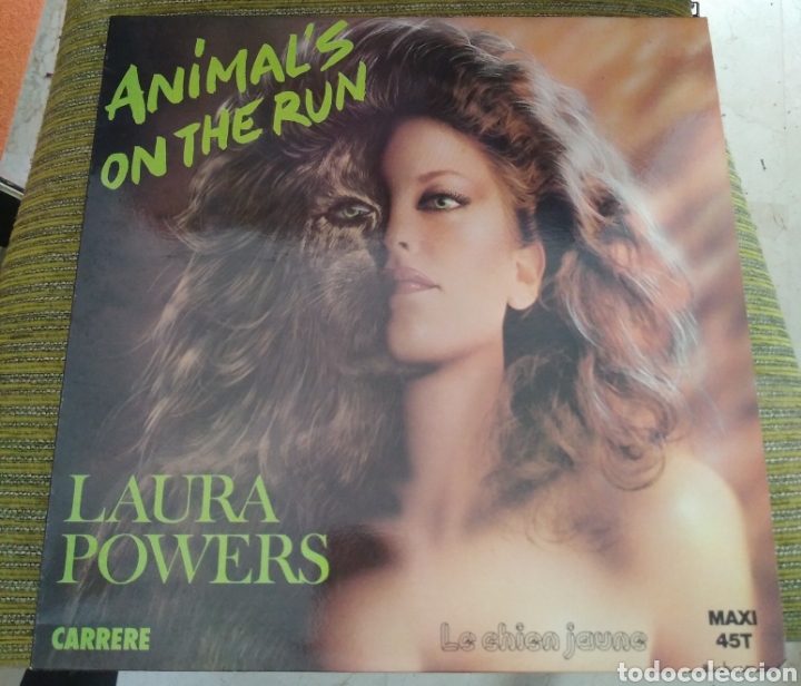 Discos de vinilo: Laura Powers - Animals on The run - Foto 1