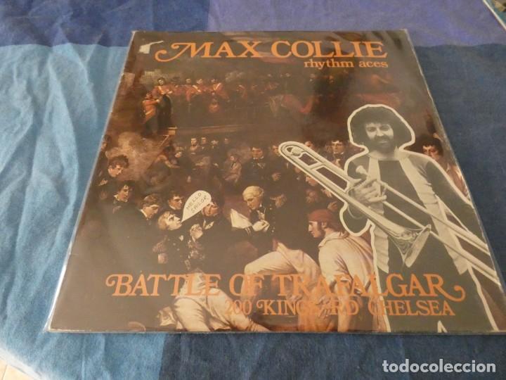 Disques de vinyle: LP MAX COLLIE RHYTM ACES UK 1974 BUEN ESTADO THE BATTLE OF TRAFALGAR  JAZZ