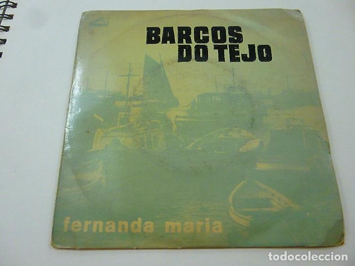 Discos de vinilo: FERNANDA MARIA - BARCOS DO TEJO + 3 - EP -N - Foto 1