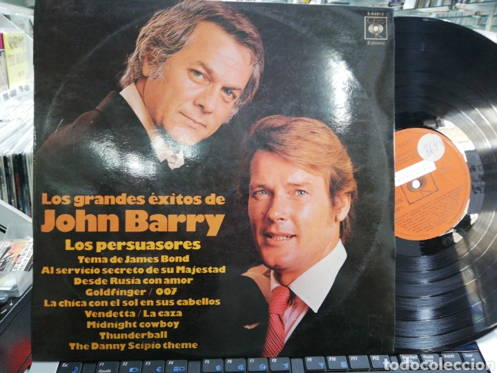 Discos de vinilo: Los grandes &eacute;xitos de John Barry lp Espa&ntilde;a 1972 - Foto 1