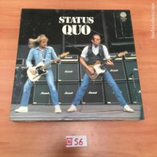Discos de vinilo: STATUS QUOS. Lote 196633305